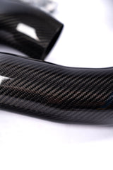 RENNELEMENT G90/G99 M5 3.5” Dry Carbon Fiber Front Mount Intake System