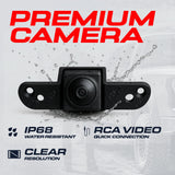 Dodge Ram (1994-2001) Black Replacement Tailgate Bezel with Backup Camera