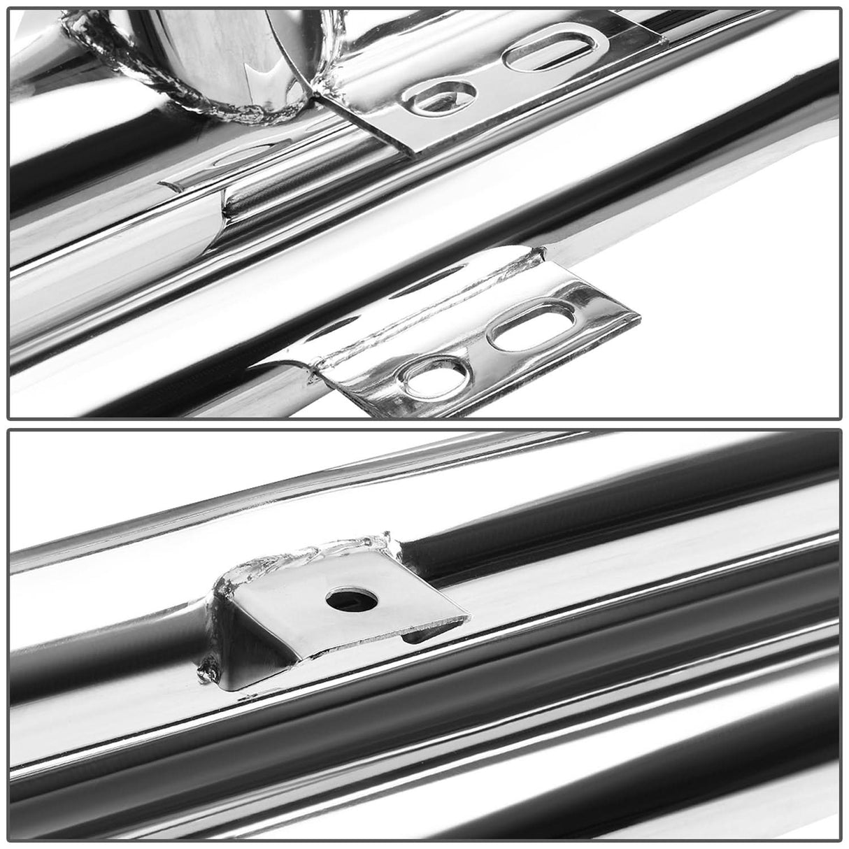 87-06 Jeep Wrangler Tubular Front Bumper Guard - Chrome