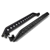 2007-2016 Jeep Wrangler Rock Crawler Nerf Bars 4 Door 7" Black