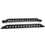 2007-2016 Jeep Wrangler Rock Crawler Nerf Bars 4 Door 7" Black