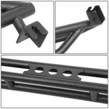 2018-2019 Jeep Wrangler JL 4-Door Nerf Bar Step Bar Matte Black