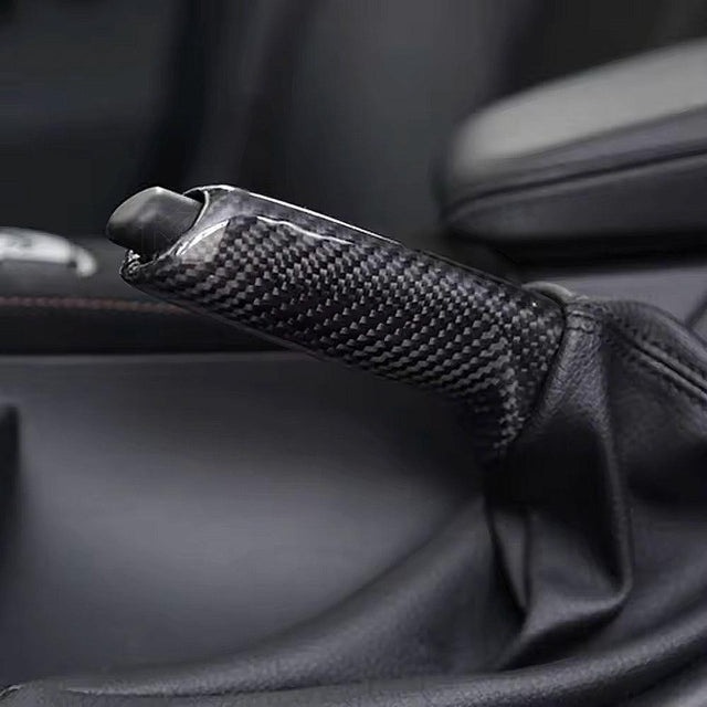 BMW Carbon Fiber Handbrake Lever Cover - K2 Industries