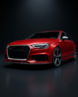 2017–2019 Audi RS3 8V Sedan Front Lip – Carbon Fiber