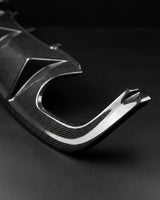 2008–2016 Audi A5 / S5 8T Coupe & Sportback Rear Bumper Diffuser Lip – Carbon Fiber