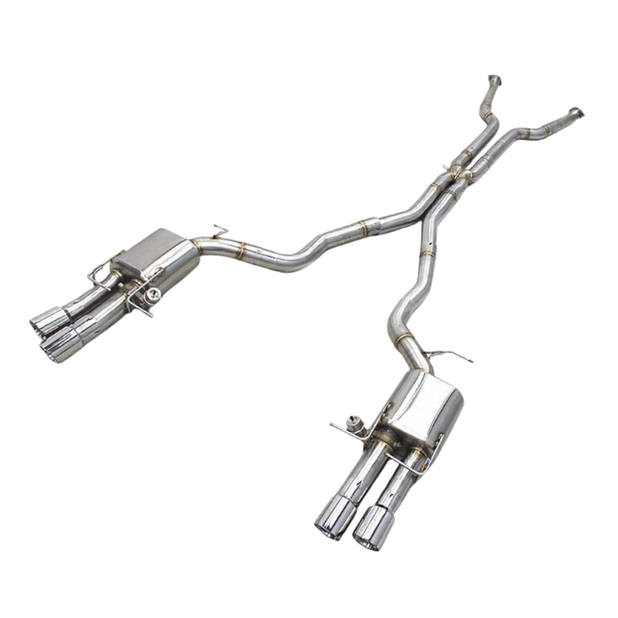 BMW 5 Series M5 E60 304 Stainless Steel Valved Catback 2005-2010