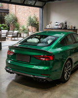 2017–2019 Audi A5 S-Line / S5 B9 Sportback 3-Piece Rear Trunk Spoiler – Carbon Fiber