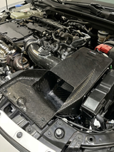 Honda Civic Type R FL5 K20C1 2.0T Dry Carbon Fiber High Flow Cold Air Intake System 2022+ OE KD4241BK