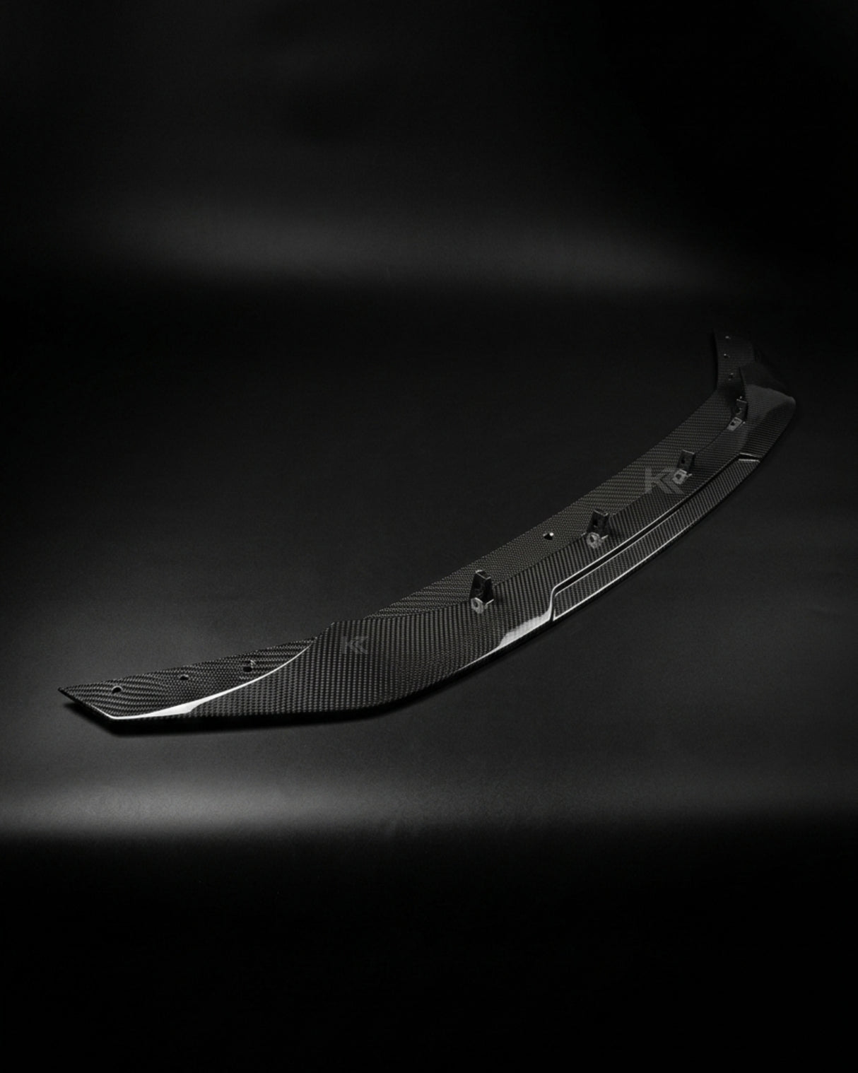 2019–2021 Audi RS6 C8 Avant Front Bumper Lip Spoiler – Pre-Preg Dry Carbon Fiber