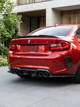 BMW 2 Series M2 F87 MTC Design Carbon Fiber Diffuser (2014 - 2021)