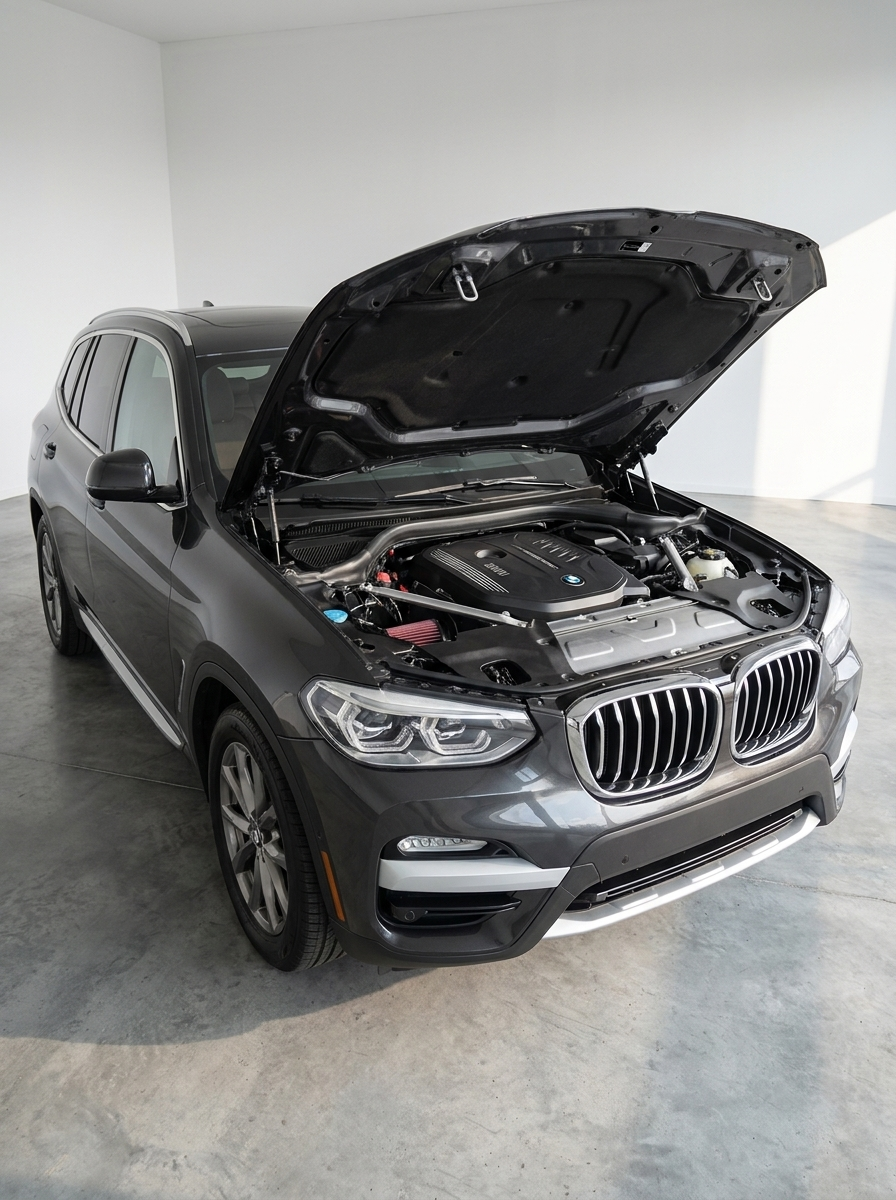 BMW X3 X4 G01 G02 B48 2.0T High Flow Cold Air Intake System 2018 - 2022 OE EF4164BK