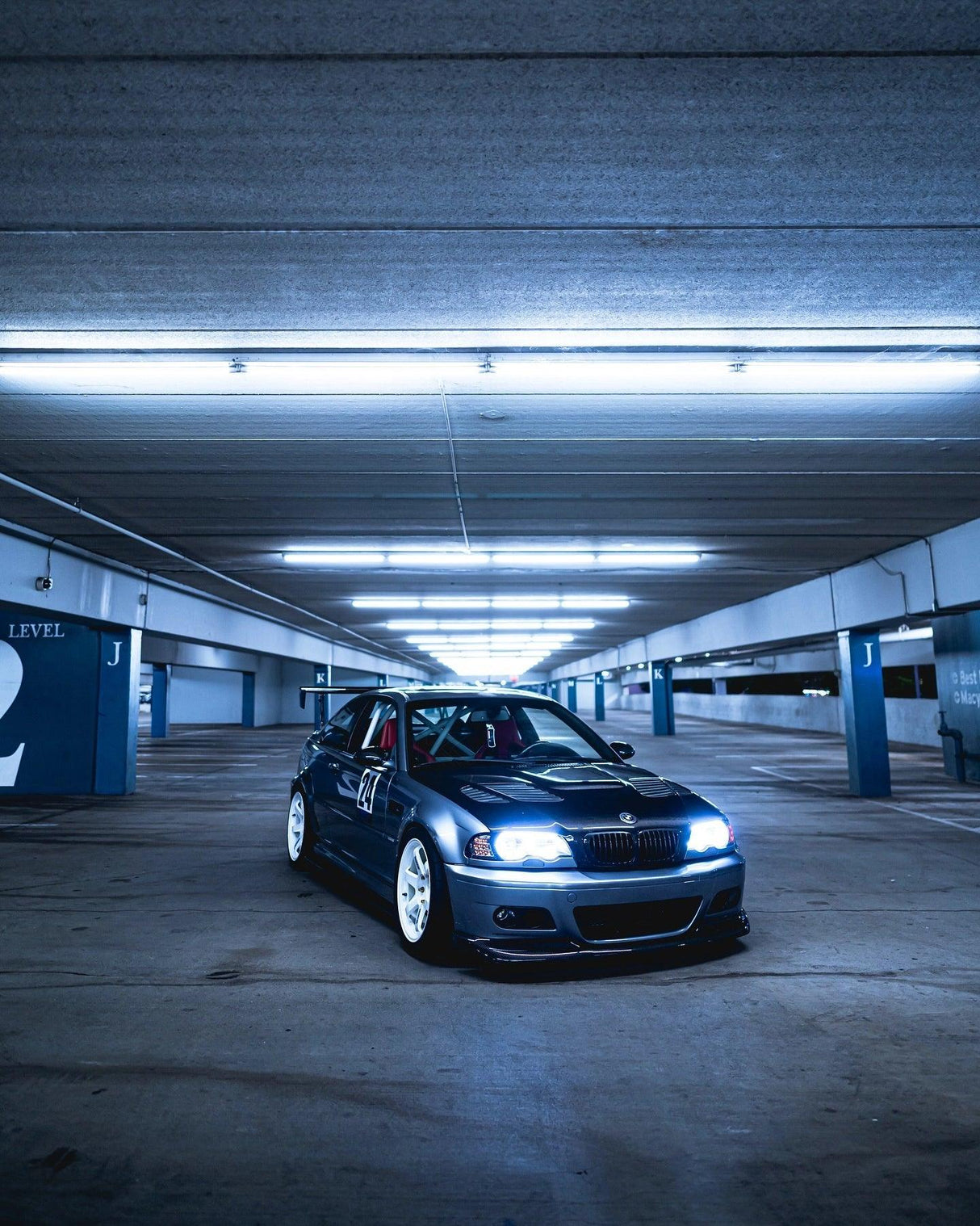 BMW 3 Series E46 M3 AC Style Carbon Fiber Front Lip (2001 - 2006) - K2 Industries