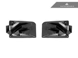AutoTecknic Dry Carbon Corsa Front Air Inlet Trim Set - G87 M2