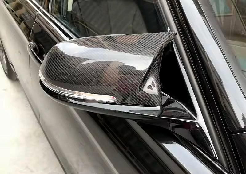 BMW  1 & 2 Series F20 F21 F22 F32 F87 M135i M140i M Style Carbon Fiber Side Mirror Covers (2012 - 2019) - K2 Industries