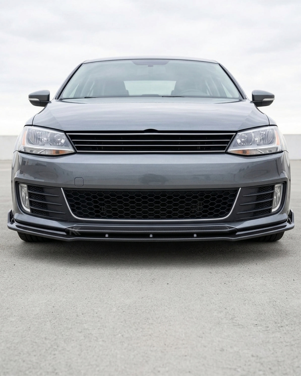 2013–2015 Volkswagen Jetta GLI Front Bumper Splitters – Carbon Fiber