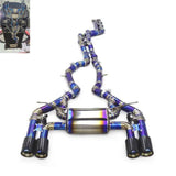 BMW 2 Series M2C/M2 Competition F87 Titanium Valved Catback 2019-2021