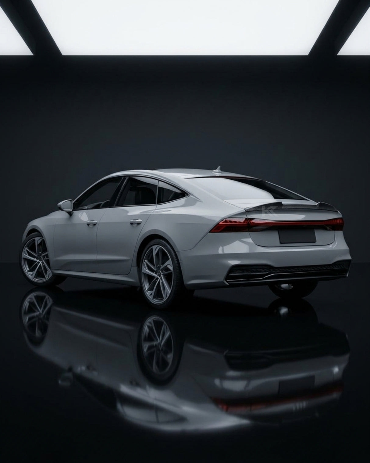 2019–2024 Audi A7 / S7 / RS7 C8 Sportback Ducktail Style Rear Trunk Spoiler Wing – Carbon Fiber