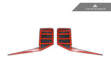 AutoTecknic Dry Carbon Rear Bumper Trim Set - G87 M2