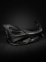 McLaren 765LT Dry Carbon Fiber Front Bumper Bolt-On