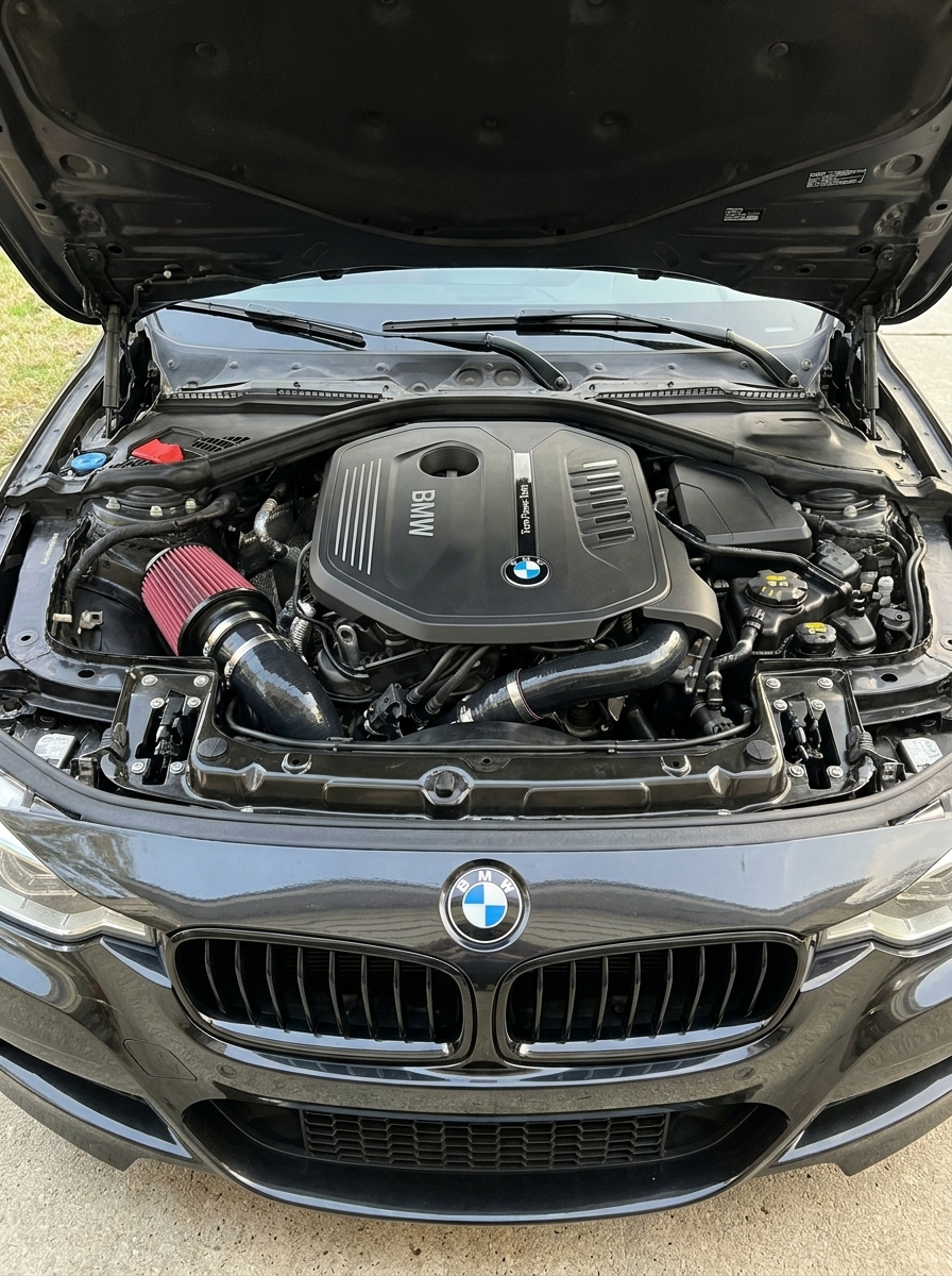 BMW 340i 440i M240i F30 F32 F33 F36 F22 F23 B58 3.0T High Flow Cold Air Intake System 2016 - 2021 OE KD4296ZBK