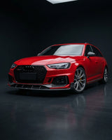 2019 Audi RS4 B9 Front Center Lip Splitter – Pre-Preg Dry Carbon Fiber
