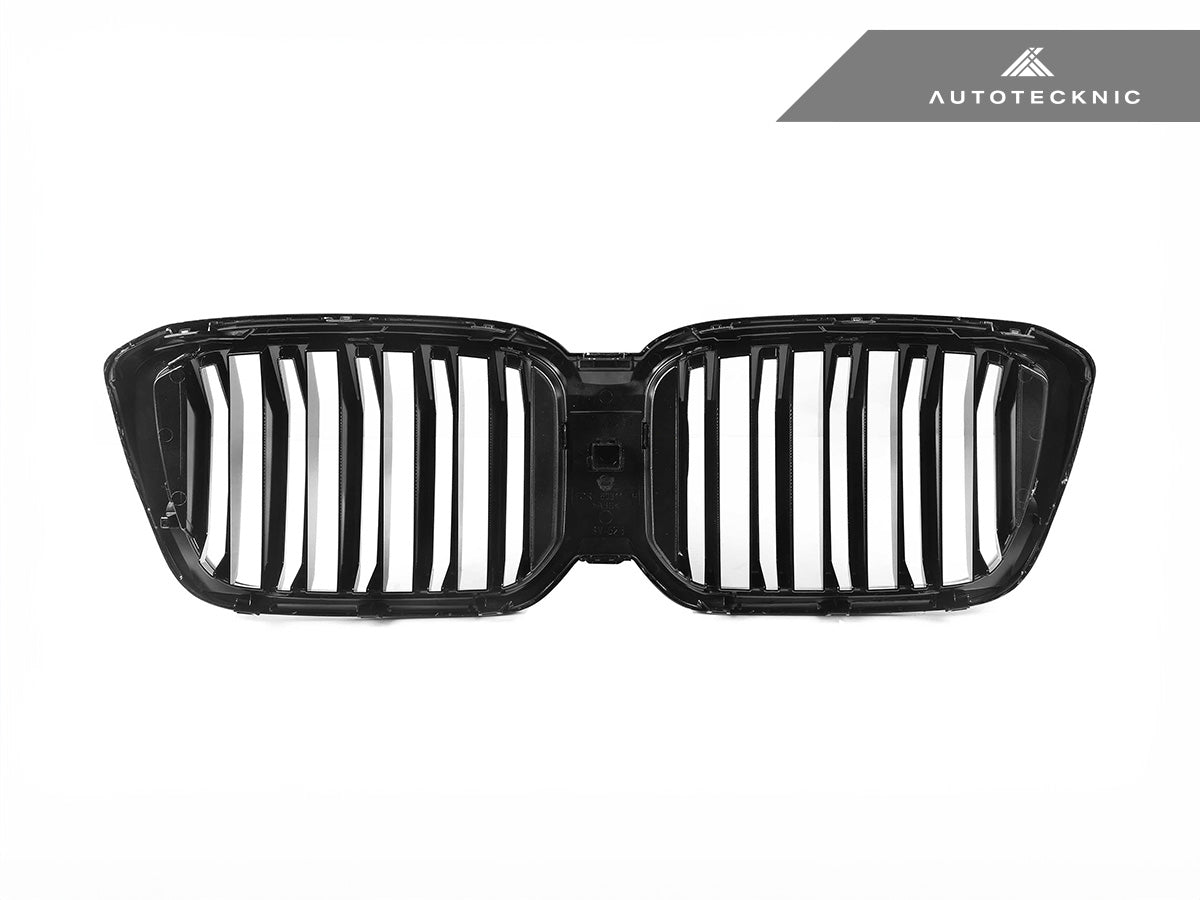 AutoTecknic Dry Carbon Fiber Dual-Slats Front Grille Set - G01 X3 LCI | G02 X4 LCI