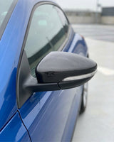 2013–2016 Volkswagen Scirocco Side Mirror Covers – Carbon Fiber