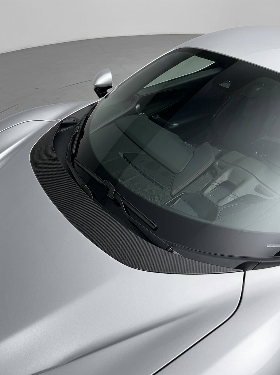 2019+ Ferrari SF90 Stradale OEM Style Wiper Cover - Dry Carbon Fiber