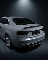 2012–2016 Audi A5 S-Line / S5 B8.5 Facelift Sportback Single Deck Rear Trunk Spoiler Wing – Carbon Fiber