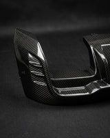 2020–2022 Audi A4 S-Line / S4 B9 Sedan Rear Diffuser – Pre-Preg Dry Carbon Fiber