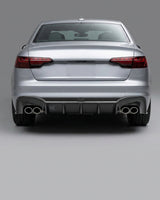 2020–2021 Audi A4 S-Line / S4 B9 Rear Diffuser – Pre-Preg Dry Carbon Fiber