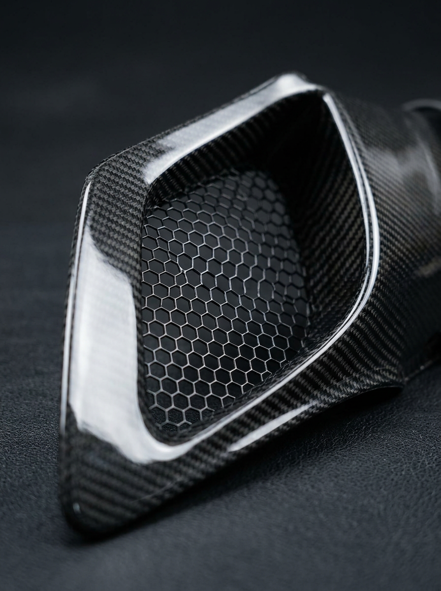 McLaren 720S Spider Dry Carbon Fiber Fender Intake Covers 2017 - 2019 Pair