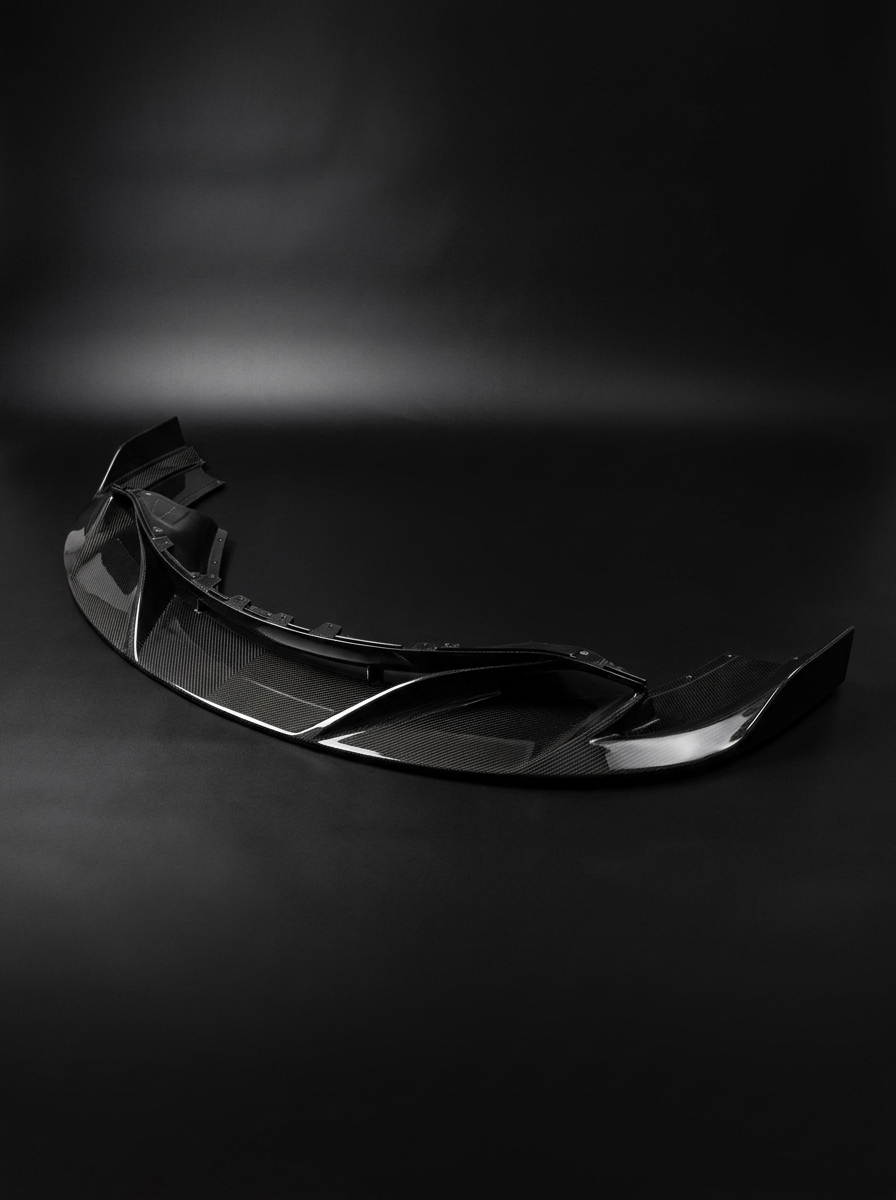 McLaren 720S Dry Carbon Fiber Front Lip Splitter Bolt-On 2017+