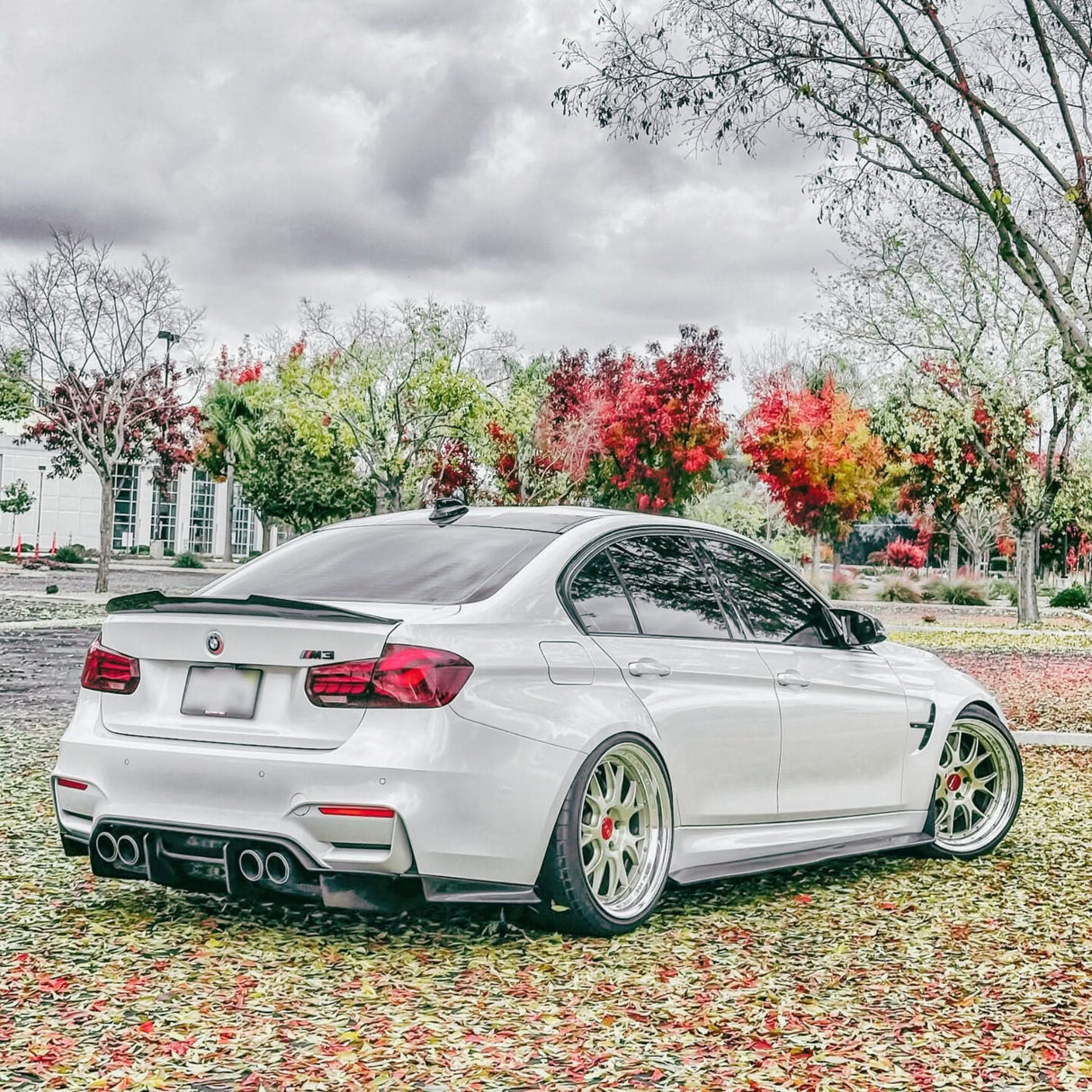 Carbon Fiber Rear Trunk Spoiler for BMW F30 3 Series & F80 M3 Sedan (2013–2019)