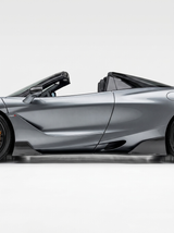 McLaren 750S Dry Carbon Fiber Side Skirts Polished Finish 2024+ Pair