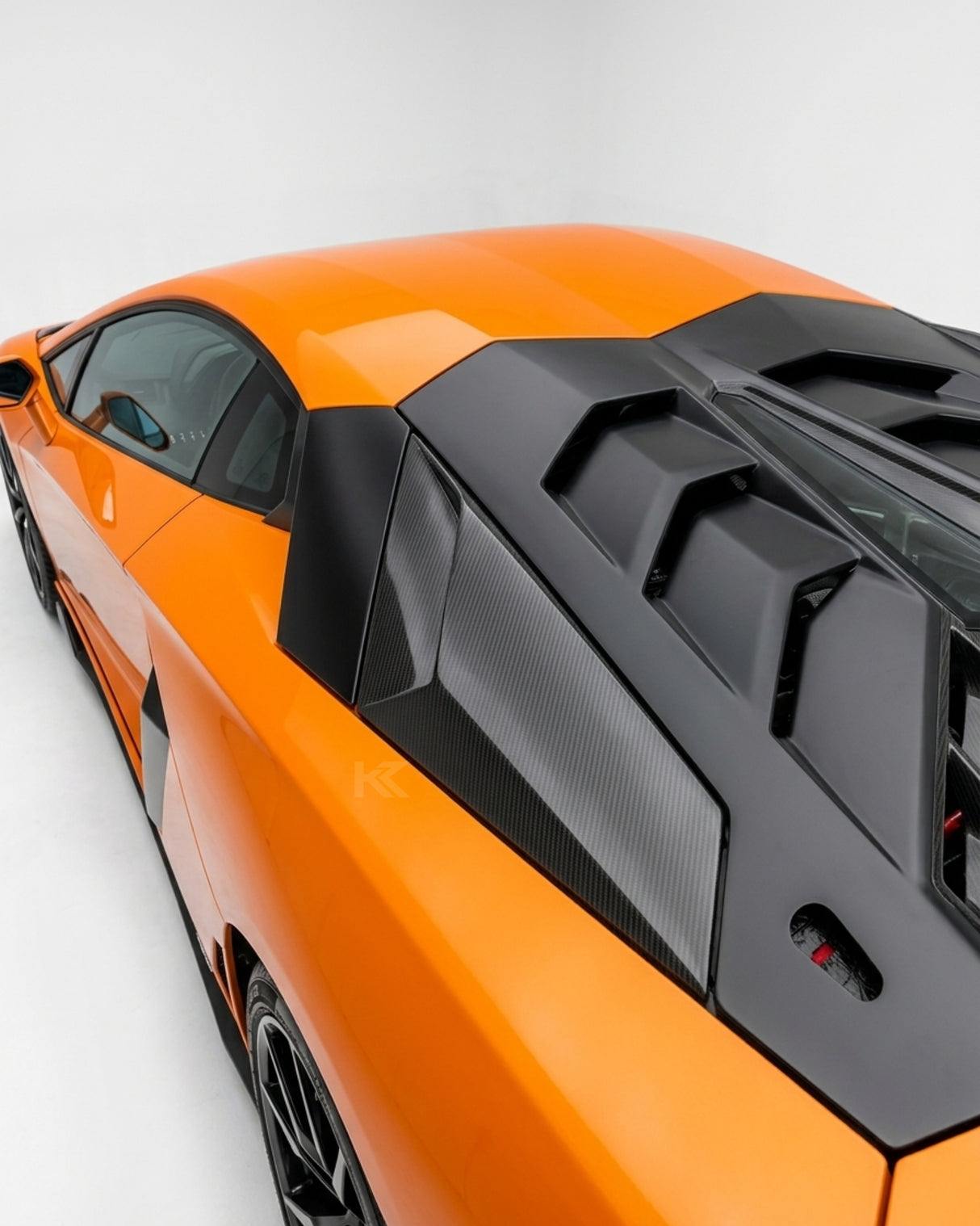 2011–2022 Lamborghini Aventador Rear Air Intakes – Dry Carbon Fiber
