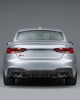 2017–2019 Audi A5 S-Line / S5 B9 Sportback Rear Diffuser – Pre-Preg Dry Carbon Fiber
