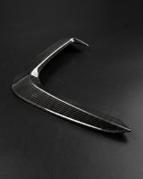 2017–2019 Audi A5 S-Line / S5 B9 Front Bumper Canards – Carbon Fiber