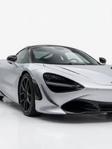 McLaren 720S Spider Dry Carbon Fiber Front Bumper Canards 2017 - 2019 Set