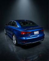 2014–2019 Audi A3 / S3 / RS3 8V Sedan RS3 Style Single Deck Rear Trunk Spoiler – Carbon Fiber