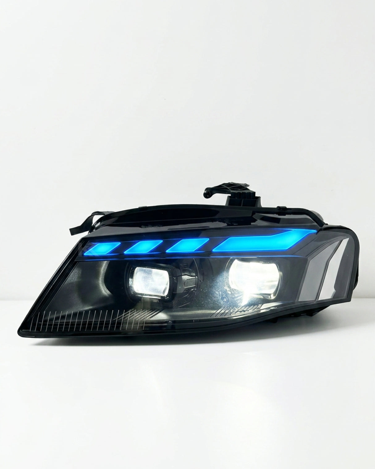 Audi A4 RS Style LED Headlight Assembly with Daytime Running Lights 2008 - 2012