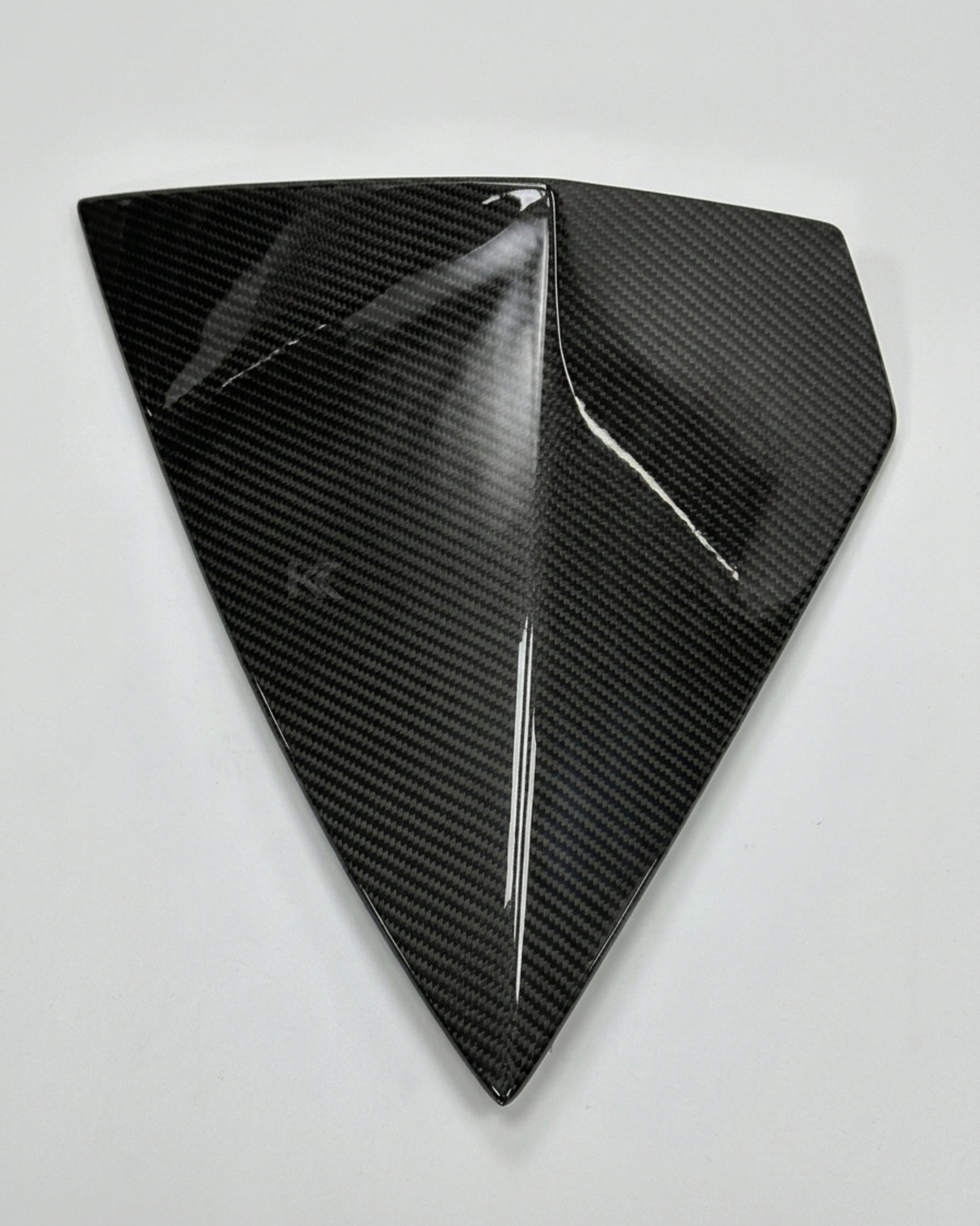 2011–2017 Lamborghini Aventador Rear Hood Trim – Dry Carbon Fiber