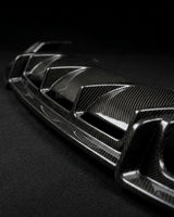 2017–2019 Audi A5 S-Line / S5 B9 Coupe & Sportback S5 Style Rear Bumper Diffuser – Carbon Fiber