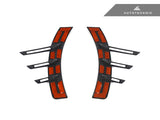 AutoTecknic Dry Carbon Rear Fender Arch Trim Set - G87 M2