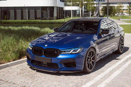 BMW 5 Series F90 M5 LCI ST Style Carbon Fiber Front Lip (2020+) - K2 Industries