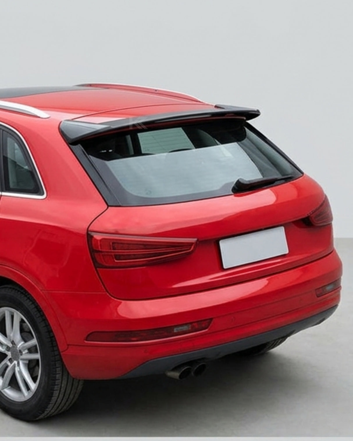 2012–2018 Audi Q3 8U Rear Roof Spoiler Extension – Carbon Fiber