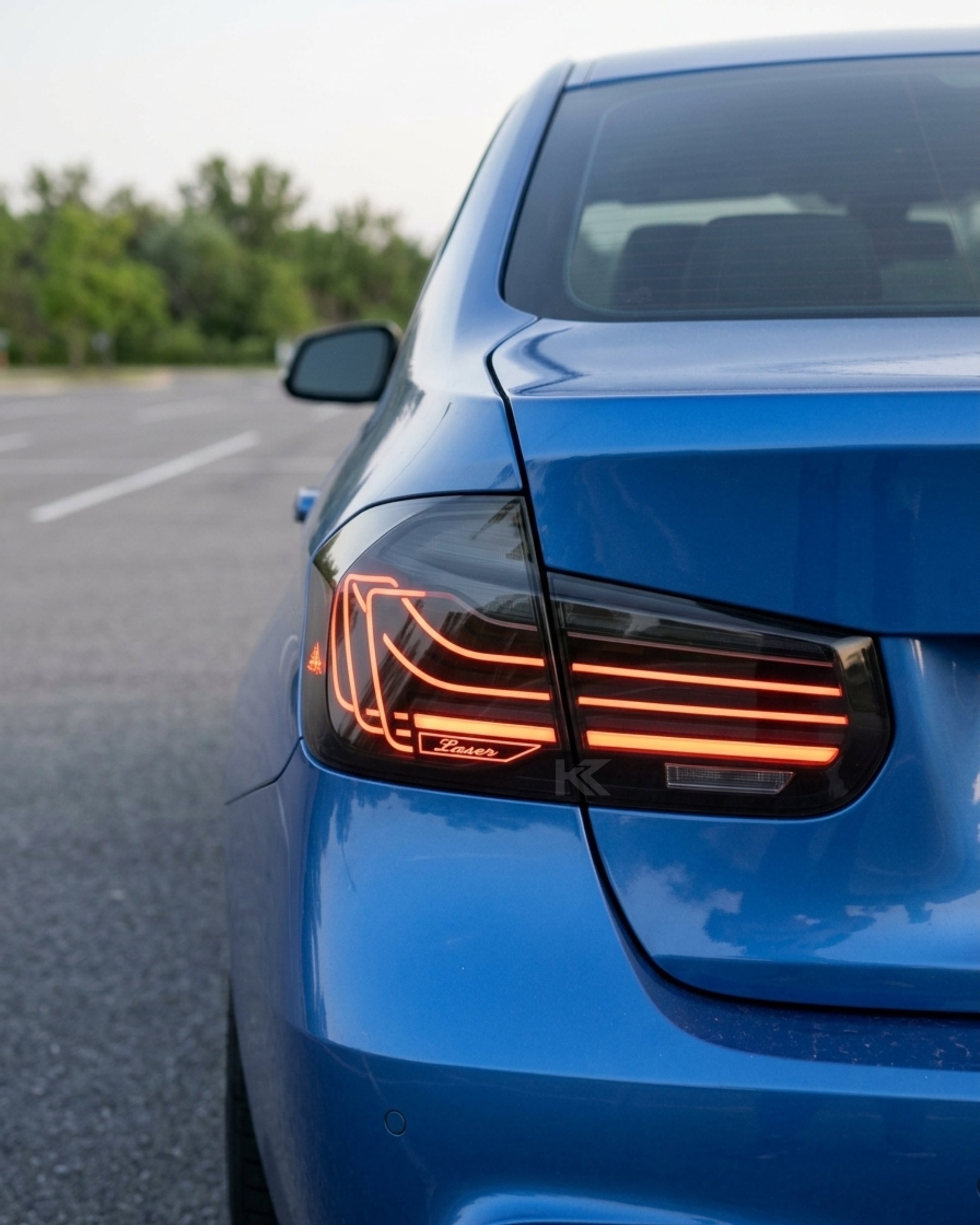 BMW 3-Series F30/F80 CSL Laser Style Tail Lights - (RGB Color