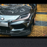 Carbon Fiber Front Wind Knife Aero Kit – Toyota Supra A90 YISO V2 Style