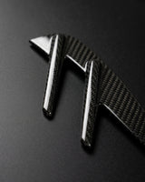 2021–2024 BMW M3 Competition G80 Front Fender Vent Trims – Pre-Preg Dry Carbon Fiber