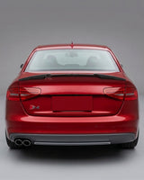 2013–2016 Audi A4 S-Line / S4 B8.5 Sedan Rear Trunk Lip Spoiler Wing – Carbon Fiber